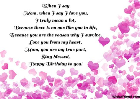 Mom Birthday Poems - Page 3