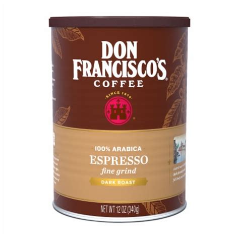 Don Francisco's® Espresso Dark Roast Ground Coffee, 12 oz - Kroger