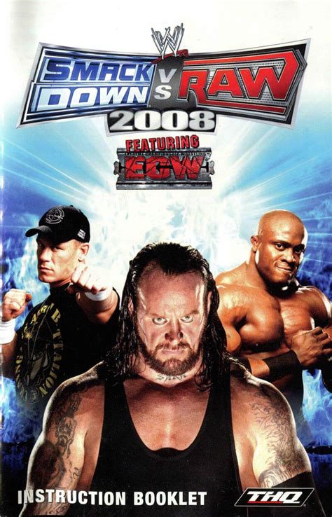 WWE SmackDown vs. Raw 2008 ROM & ISO - PS2 Game