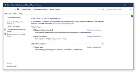 Quickly switching your Power Plan on Windows 10 - Windows MIDI and Music dev