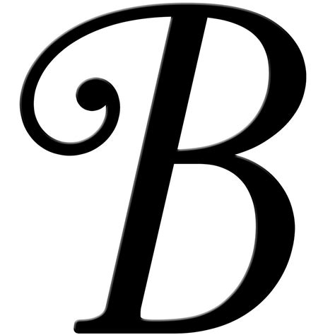 Printable Cursive Letter B Print Letter B In Cursive Writing | Images ...