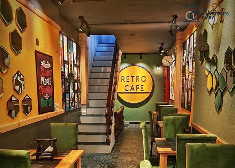 Retro Cafe | Rahul Ratra Architects | Cafe interior design, Retro cafe, Restaurant interior design