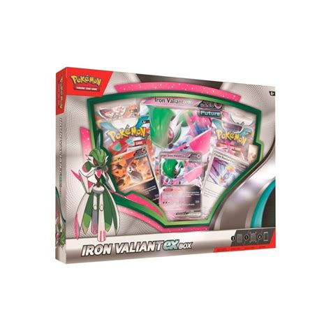 Pokemon TCG: Iron Valiant ex Box – Booster Boyz