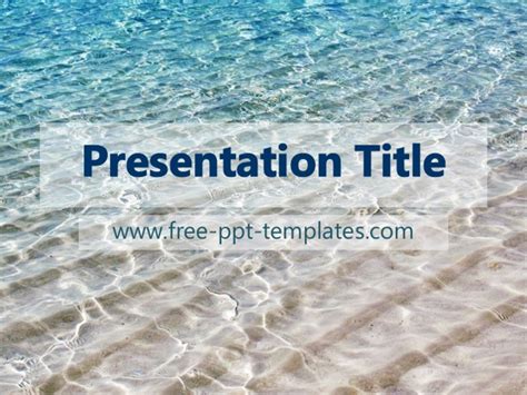 Sea PPT Template - Mr. Templates