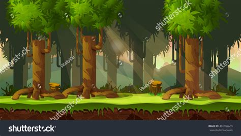 2d Jungle Background