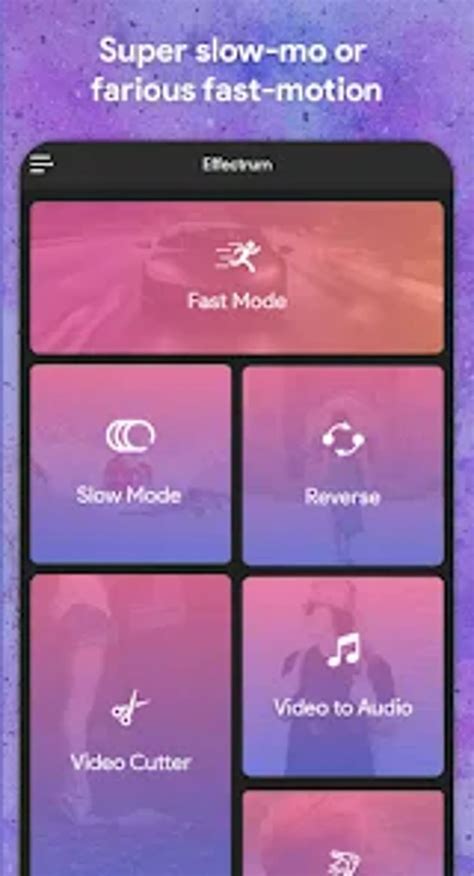 Effectrum - Slow Fast motion for Android - Download