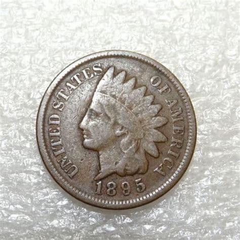 1895 Indian Head Penny Value: are No mint mark worth money?