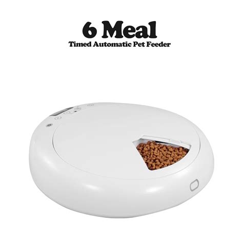 Automatic Pet Feeder Timer Dog Food Dispenser Food Bowl for Cats and ...