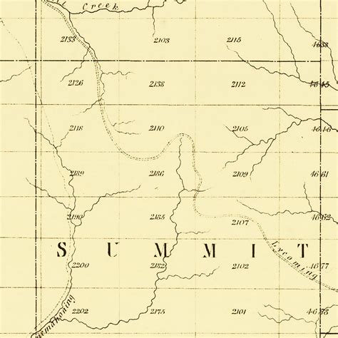 Vintage Map of Potter County, Pennsylvania 1856 by Ted's Vintage Art