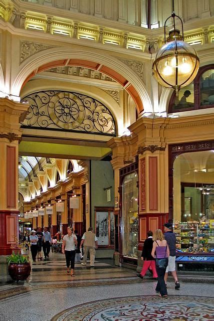 The Block Arcade, Melbourne, Victoria, Australia. It's the most opulent ...