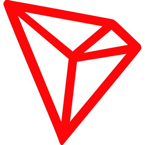 TRON (TRX) Logo .SVG and .PNG Files Download