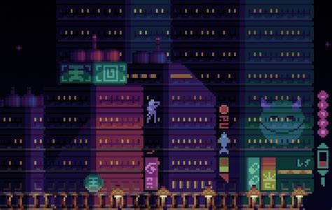 Pixelblog - 42 - Cyberpunk Pixel Art — SLYNYRD