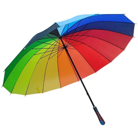 Vibgyor Products Rainbow Umbrella Multi-Color Rainbow Umbrella For ...