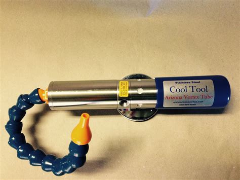 #CoolTool spot cooler uses a #VortexTube to drop compressed air 70 degrees F. | Cool tools ...