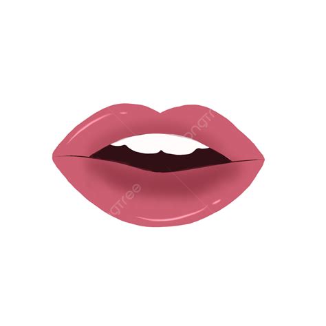 Pink Lips, Lips, Mouth, Teeth PNG Transparent Clipart Image and PSD File for Free Download