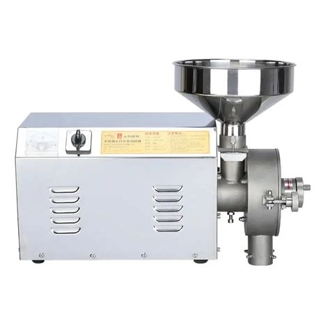 220V Commercial Electric Grain Grinder Ultra Fine Chinese Medicine Herb Sesame Powder Machine ...