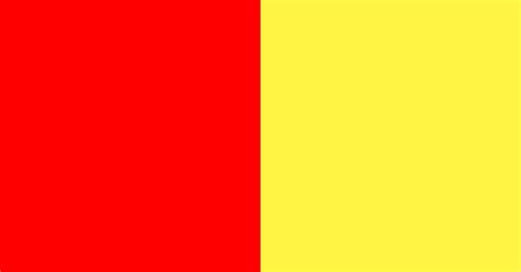 Attractive Red And Yellow Color Scheme » Bright » SchemeColor.com