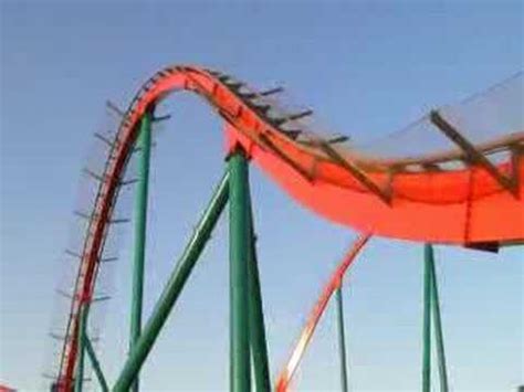 Goliath Roller Coaster - YouTube