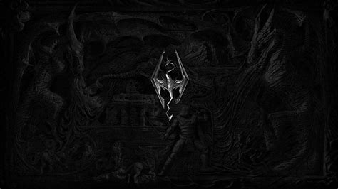 Skyrim Logo Wallpapers - Wallpaper Cave