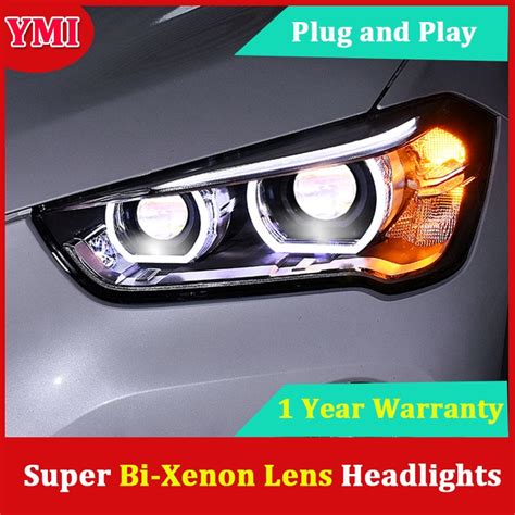 Car Headlights For BMW X1 Headlight 2016 2017 2018 x1 Head lamp LED ...