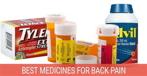 What's the Best Medicine for Back Pain? - BackPained.com