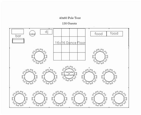 Banquet Floor Plan Template - floorplans.click