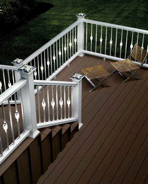 Low Voltage Under Rail Deck Lighting • Decks Ideas