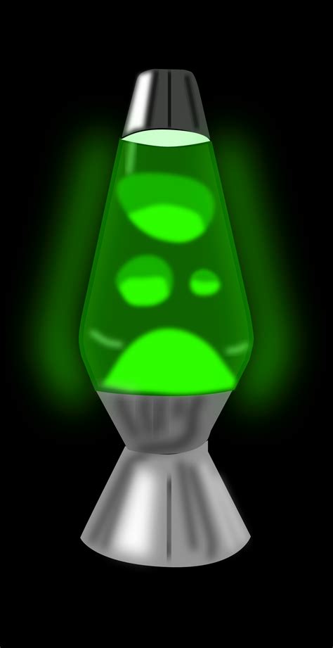 Clipart - Lava-lamp (Glowing green)