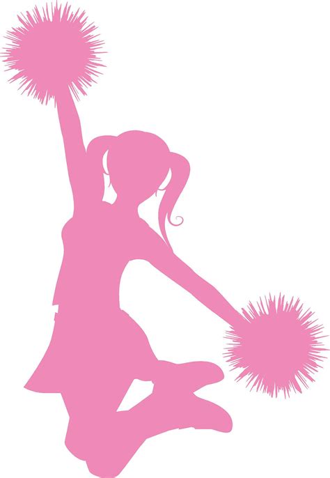 Cheerleader Silhouette Images - ClipArt Best