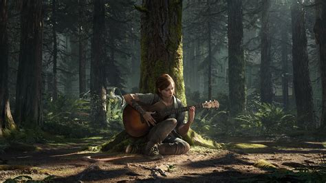 The Last of Us Part II Ellie Sitting Under Tree 4K Wallpapers | HD Wallpapers | ID #30877