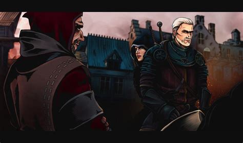 Yen and Geralt in Novigrad : r/witcher