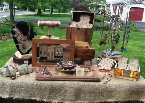 Earthy Jewelry Booth Display – Jewelry Making Journal