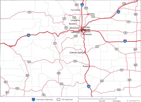 Map of Colorado