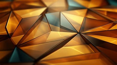 Premium AI Image | golden abstract background