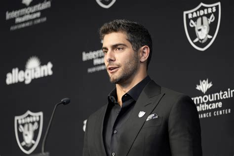 Jimmy Garoppolo Talks About New Chapter with Raiders - ESPN 98.1 FM ...