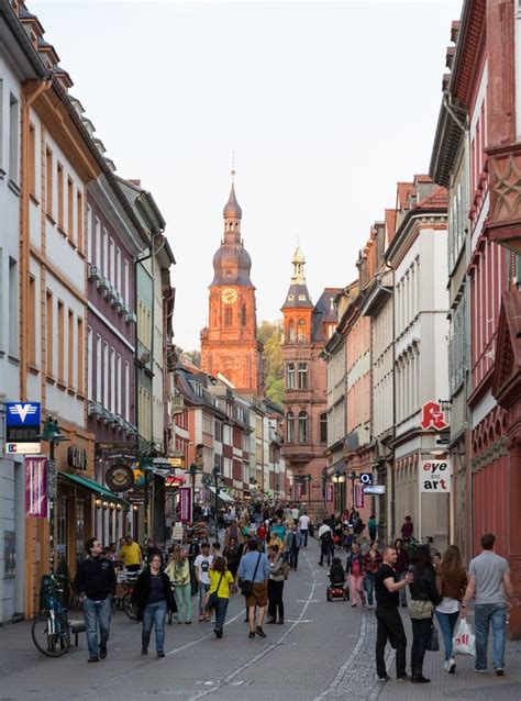 Old Town Of Heidelberg Germany Editorial Stock Image - Image: 31512219