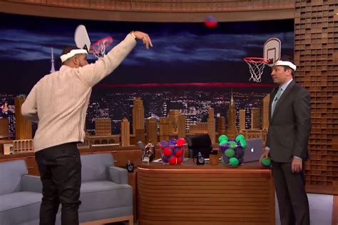 Drake Plays Jimmy Fallon for the 'Faceketball' Championship of Late ...