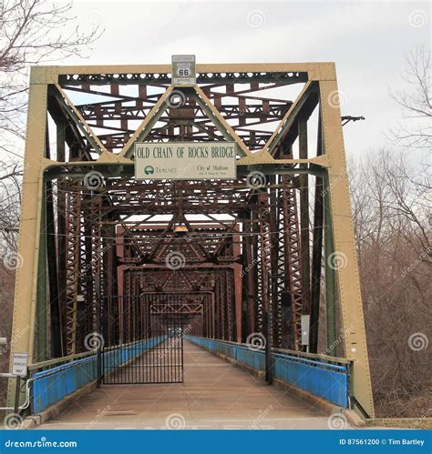 Old Chain Of Rocks Bridge Route 66 St Louis Missouri USA Editorial Photo | CartoonDealer.com ...