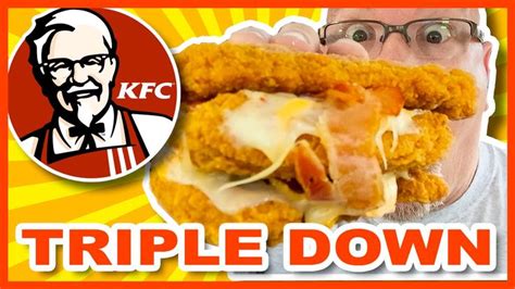 KFC Secret Menu Item "THE TRIPLE DOWN" Collab with List25 | Secret menu items, Secret menu, Food ...