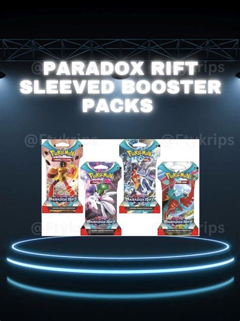 Paradox rift sleeved booster packs , Hobbies & Toys, Toys & Games on Carousell