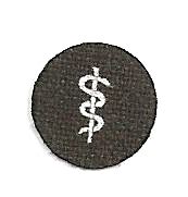 1:6 scale WWII German SS Medic Patch; Enlisted, Type 1 | ONE SIXTH SCALE KING!