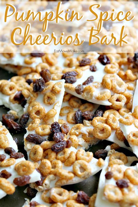 Pumpkin Spice Cheerios Bark | A Pumpkin Snack Made in Minutes!