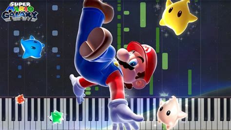 Super Mario Galaxy OST [Piano Tutorial] (Synthesia) - YouTube