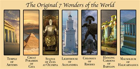 Original 7 Wonders Of The World List