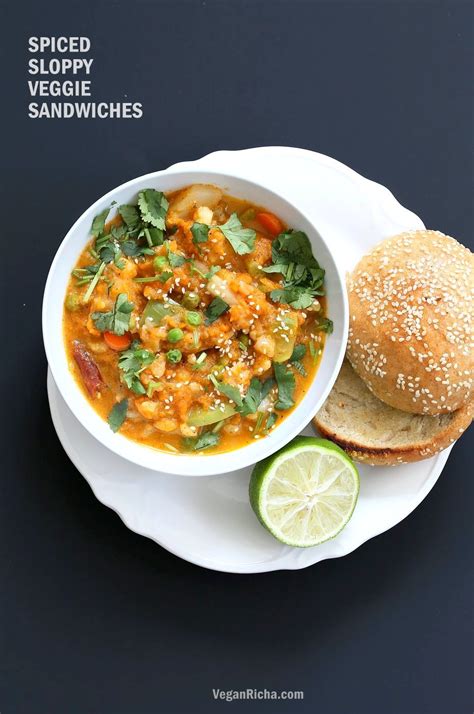 Veg Kolhapuri Recipe - Instant Pot Veggies in Sesame Coconut Tomato Sauce - Vegan Richa