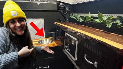 Luxury Truck Camper Kitchen Build | Start To Finish - YouTube