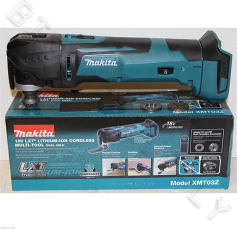 Makita XMT03Z 18V Volt LXT Cordless Oscillating Multi-Tool NEW ;P#O455K5/U 7RK-B252659 : Amazon ...