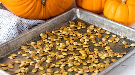 Roasted Pumpkin Seeds - The Stay At Home Chef