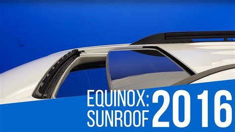 2016 Chevrolet Equinox: Sunroof - YouTube