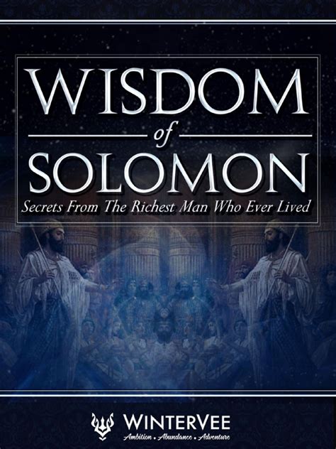 Wisdom of Solomon | Wisdom | Ecclesiastes